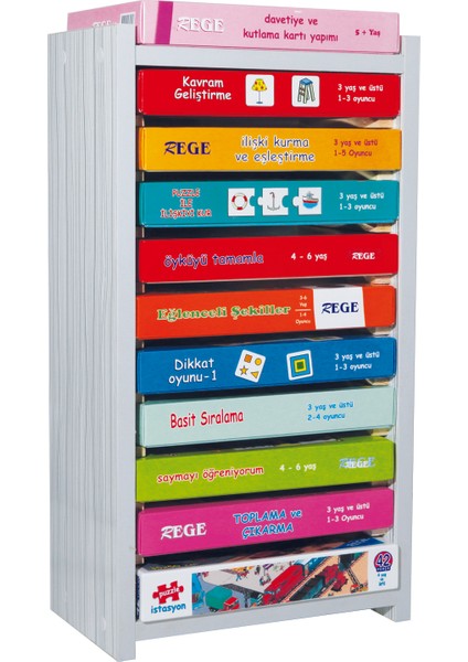 Zeka Geliştirici Dolap Seti 11'li