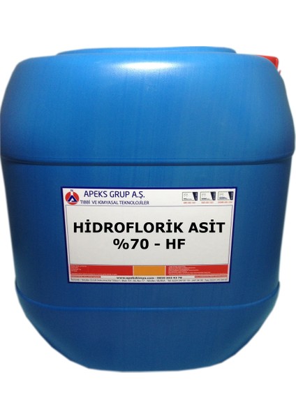 Hidroflorik Asit %70 Hf 25 kg