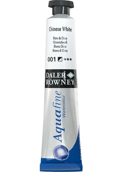 Daler Rowney Aquafine Tüp Sulu Boya 8 ml 001 Chinese White