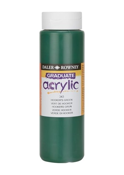 Graduate Akrilik Boya 500 ml 343 Hookers Green