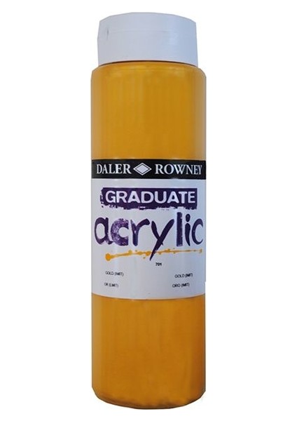 Graduate Akrilik Boya 500 ml 701 Gold