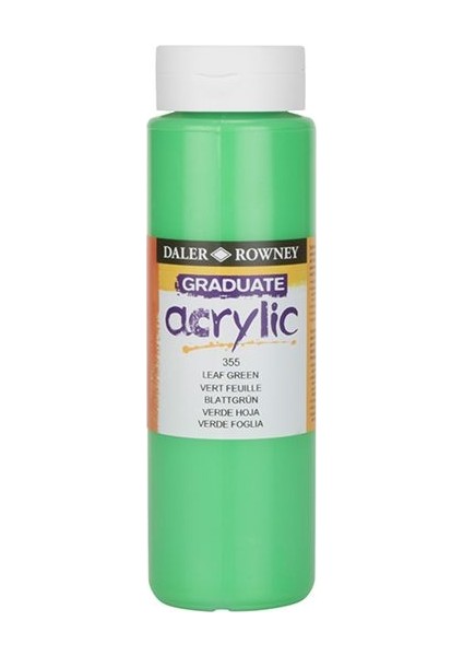 Graduate Akrilik Boya 500 ml 355 Leaf Green