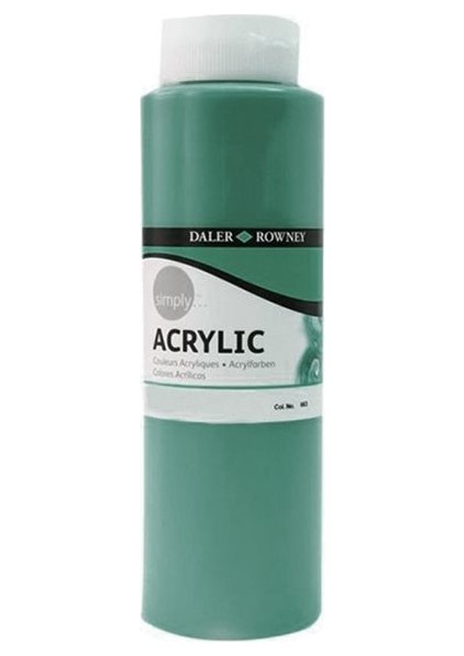 Simply Akrilik Boya 750 ml 391 Medium Green