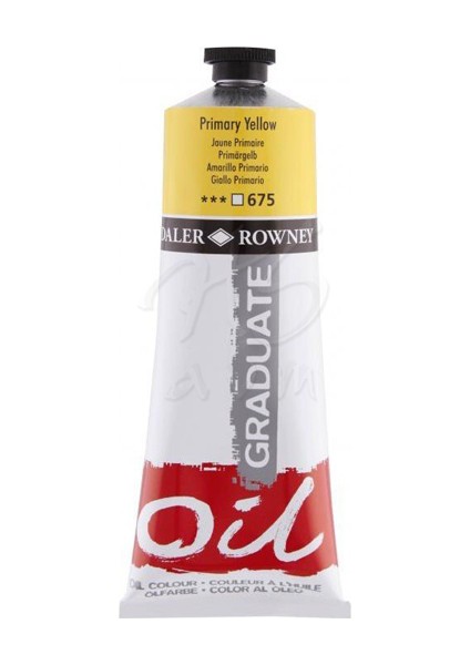 Graduate Yağlı Boya 200 ml 675 Primary Yellow