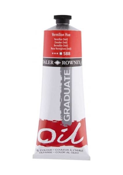 Graduate Yağlı Boya 200 ml 588 Vermilion Hue