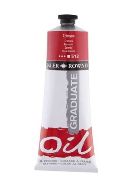 Graduate Yağlı Boya 200 ml 513 Crimson