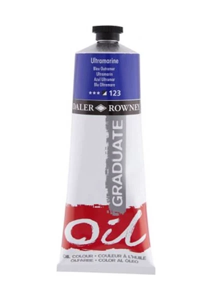 Daler Rowney Graduate Yağlı Boya 200 ml 123 Ultmarine