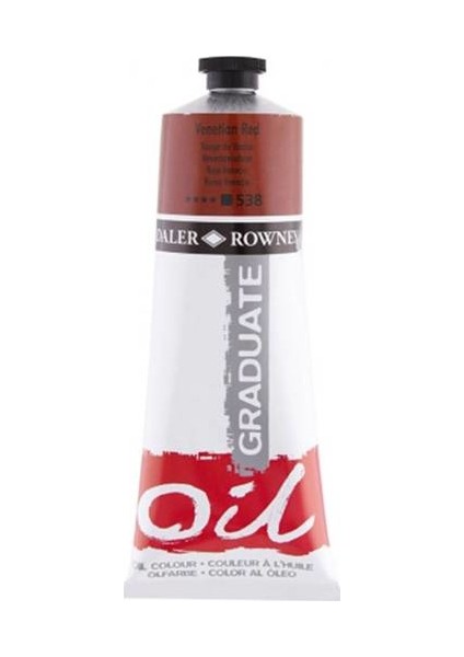 Graduate Yağlı Boya 200 ml 538 Venatian Red