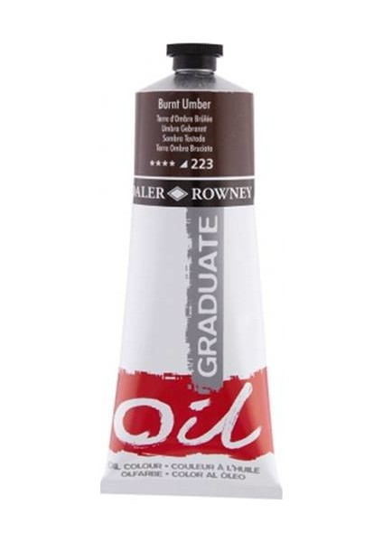 Graduate Yağlı Boya 200 ml 223 Burnt Umber