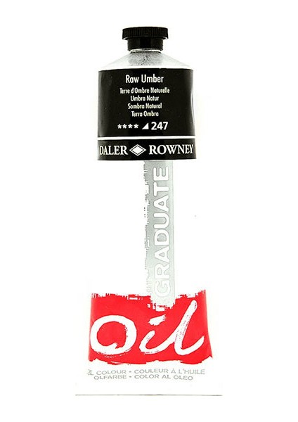 Graduate Yağlı Boya 200 ml 247 Raw Umber