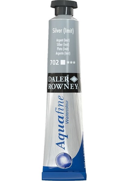 Daler Rowney Aquafine Tüp Sulu Boya 8 ml 702 Silver Imit