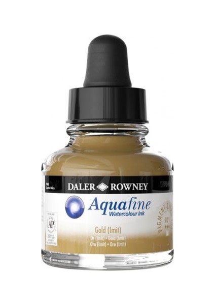 Dr Aquafine Watercolour Ink 29.5 ml 701 Gold Imit
