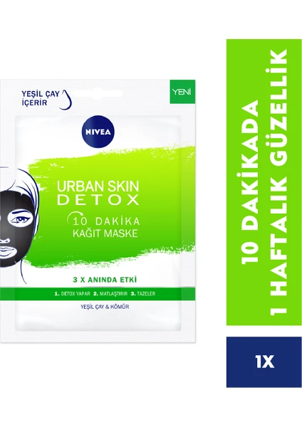 Urban Skin Detox Maske 1 Adet