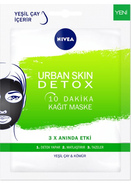 Urban Skin Detox Maske 1 Adet