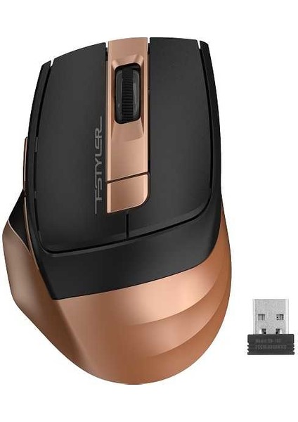 A4 Tech FG35 Nano Kablosuz Optik 2000DPI Mouse Bronz