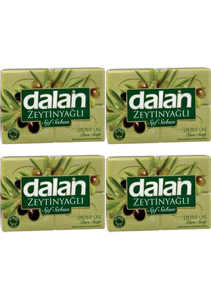 Geleneksel Zeytinyağlı Saf Sabun 600 gr 4 Adet