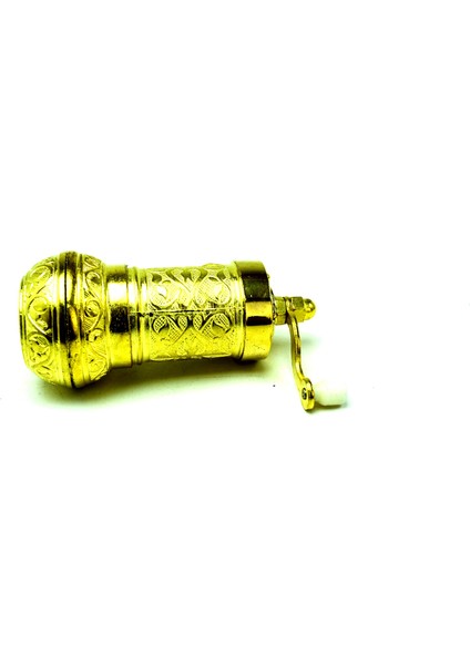 Döküm Dekoratif Kahve ve Baharat Öğütücü - Gold