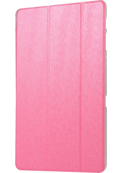 iPad Air 9.7" A1474 A1475 A1476 Kılıf Renkli Standlı Uyku Modlu Smart Cover Pembe