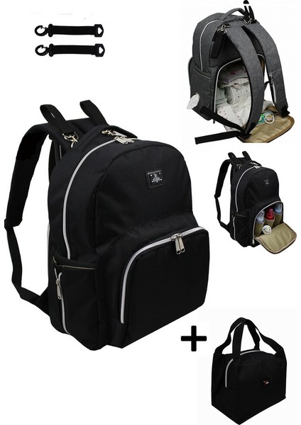 Duo Backpack For Mothers Bebek Bakım Sırt Çantası