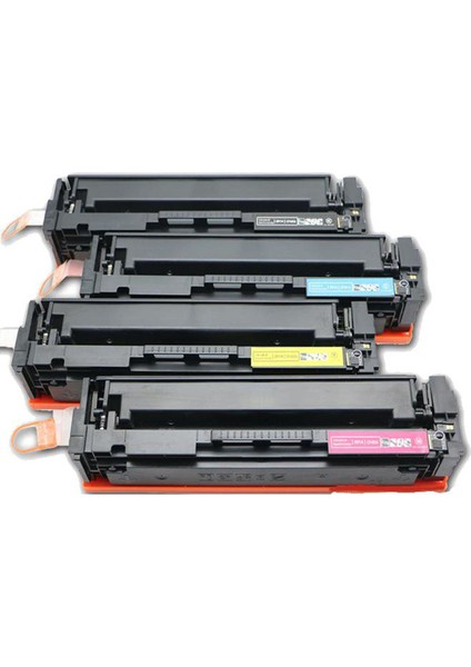 CF400A Laserjet Pro M252n/M252dw/M252dw/M277n/M277dw Uyumlu Muadil Toner Kartuş 4 Renk