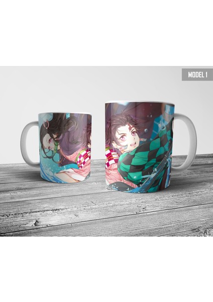 Kimetsu No Yaiba (Demon Slayer) Kupa Bardak Model 1 fiyatları