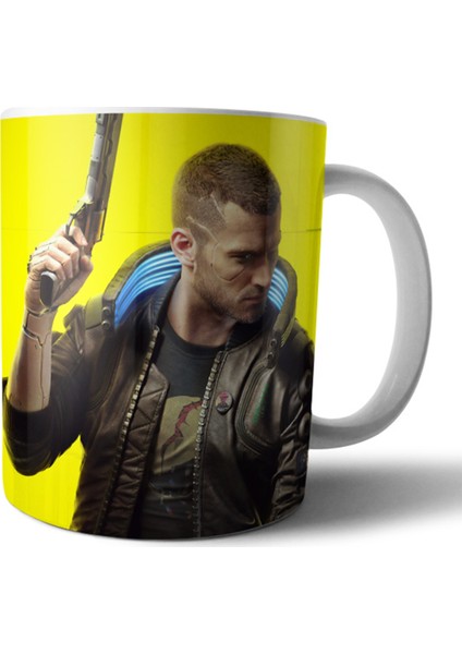 Cyberpunk 2077 Kupa Bardak Model 1
