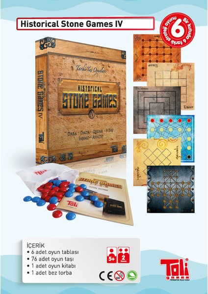 Historical Stone Games-4 (Tarihi Taş Zeka Oyunu) fiyatları