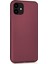 Apple iPhone 11 Kılıf Klasik Mat Renkli Yumuşak Premier Silikon Koyu Mor 1
