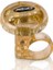 DD-M12 Çevirmeli Zil Transparan Gold 1