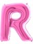 R Harf Grabo Fuşya Folyo Balon 102 cm 1