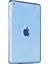 Fujimax Apple iPad Air 1 Simli Transparan Süper Silikon Kılıf (A1474 A1475 A1476 A1822 A1823 A1893 A1894) Mavi 1