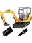 1:32 302.5 Mini Hydraulic Excavator Kepçe 1