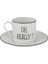 Be Happy Tabaklı Çay Fincanı 180cc 1