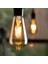 ST64 Flamanlı 6 W Rustik LED Ampul Dekoratif Vintage Aydınlatma Gün Işığı 10'lu 5
