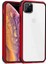 Apple iPhone 11 Pro Kılıf Zore Tiron Yanları Korumalı Silikon Kapak Kırmızı 1