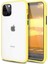 Apple iPhone 11 Pro Max Kılıf Zore Fri Mat Darbe Emici Silikon Sarı 1