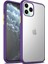 Apple iPhone 11 Kılıf Zore Fri Mat Darbe Emici Silikon Mor 1