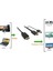 4413 HDMI To DisplayPort Çevirici Dönüştürücü Adaptör Monitör Kablosu 2 m 4