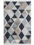 Arya Ar 10 Beige Black Bej Siyah Yıkanabilir Pamuk Çift Taraflı Kilim 120 x 180 cm 1