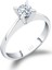 0.35 Ct F Pırlanta Tektaş Yüzük 1
