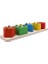 Wood Toys Ahşap Geometrik Şekiller 5'li Vidalama Bultak 2