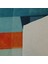 Özel Tasarım Dekoratif Kaymaz Taban Yıkanabilir Trend Halı 80 x 120 cm 2