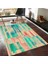 Özel Tasarım Dekoratif Kaymaz Taban Yıkanabilir Trend Halı 80 x 120 cm 1