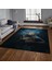 Özel Tasarım Dekoratif Kaymaz Taban Yıkanabilir Trend Halı 80 x 120 cm 1