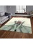 Özel Tasarım Dekoratif Kaymaz Taban Yıkanabilir Trend Halı 80 x 120 cm 1