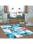Dekoratif Özel Tasarım Kaymaz Taban Yıkanabilir Halı 120 x 180 cm 1