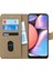 Samsung Galaxy A10s Kılıf Fabric Book Wallet Gold 2