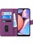 Samsung Galaxy A10s Kılıf Fabric Book Wallet Mor 2