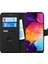 Samsung Galaxy A30s Kılıf Fabric Book Wallet Siyah 2