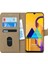 Samsung Galaxy M30s Kılıf Fabric Book Wallet Gold 2